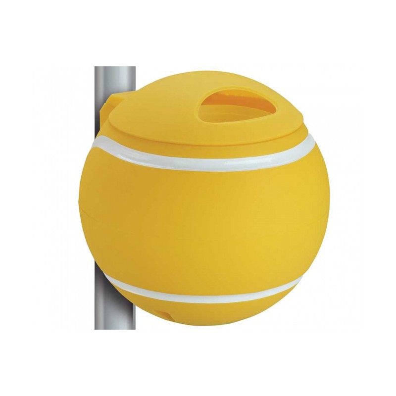 Yellow bin ball