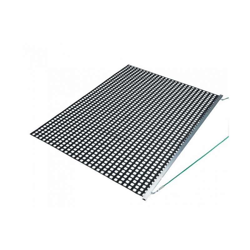 Heavy aluminium bar drag net