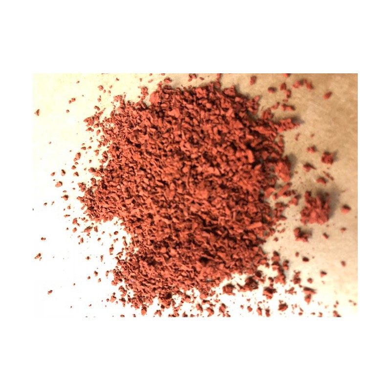 EPDM granules 0.5-1.5 mm red - 25 kg bag