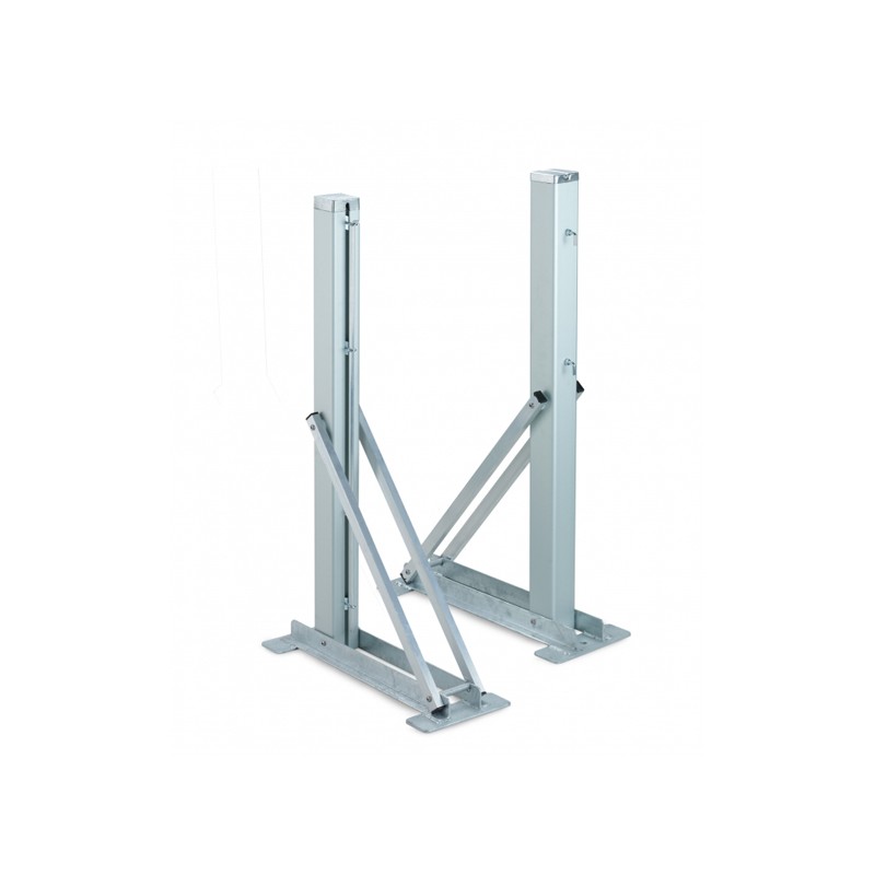 80x80 aluminium posts with base