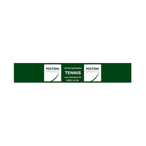 [BHBRIVMS] 12x2 m windbreak sheet with inscription MS