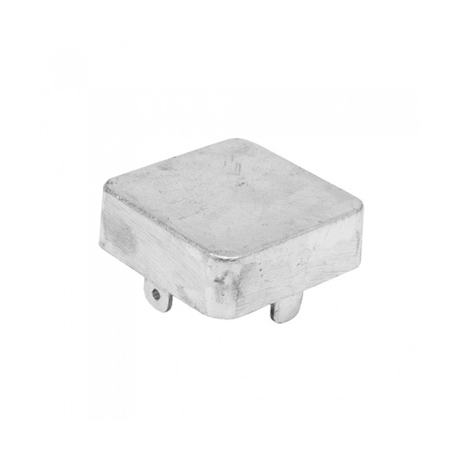 [COUVPMI] Cover for post 80x80 with integrated mechanism - aluminium or green
