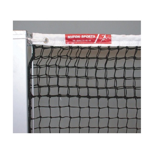 [FLTENN3] Filet tennis  3 mm PE noir