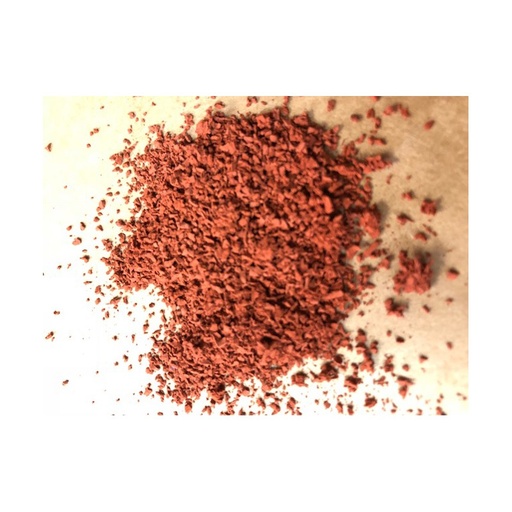 [EPDMR515] Granulés EPDM 0,5/1,5 rouge sac 25 kg