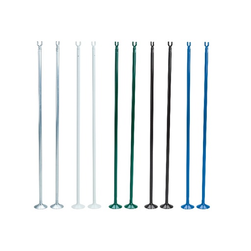 [PIQALU] Aluminium single stakes (pair)