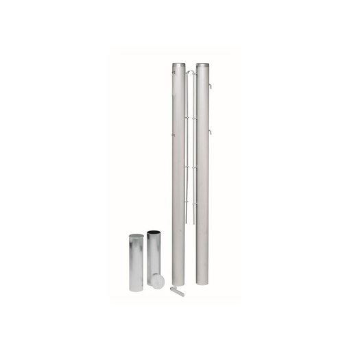 [PTALUO83] 83 aluminium posts with sleeve