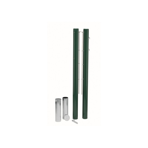 [PTVO83] 83 green posts  with sleeves