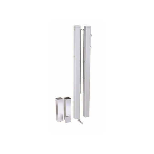 [PTBL80] 80x80 white green posts with square sockets