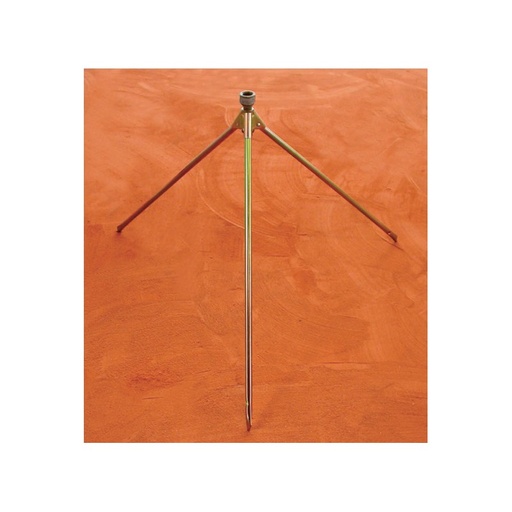 [TREPDF34] 3/4” F adjustable tripod, zinc-plated
