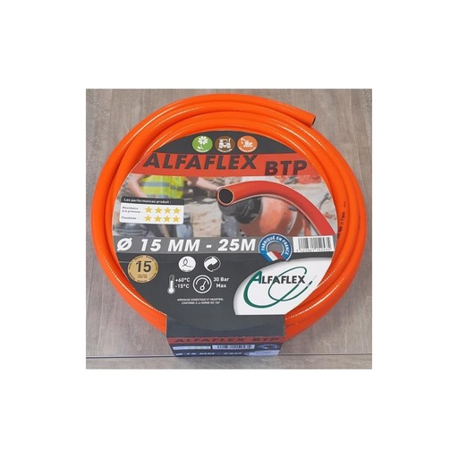 [TUYALFBTP1950] Orange Alfaflex tube diam 19 - roll of 50