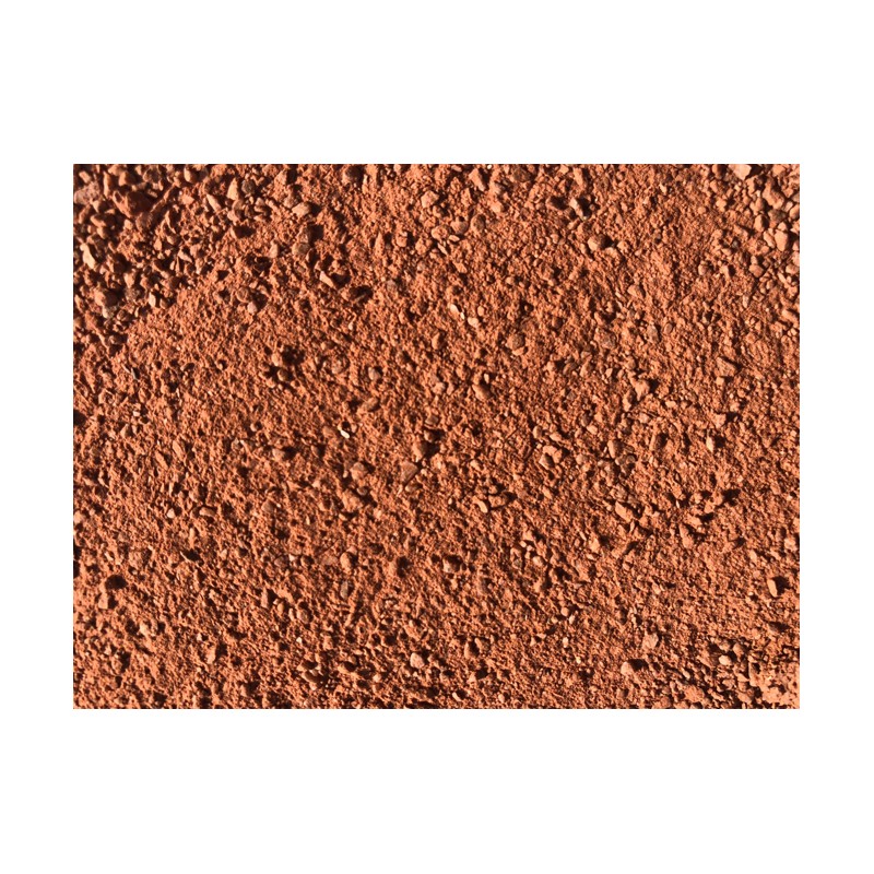 MASTERCLAY 0/2 red crushed rock big bag +-1T